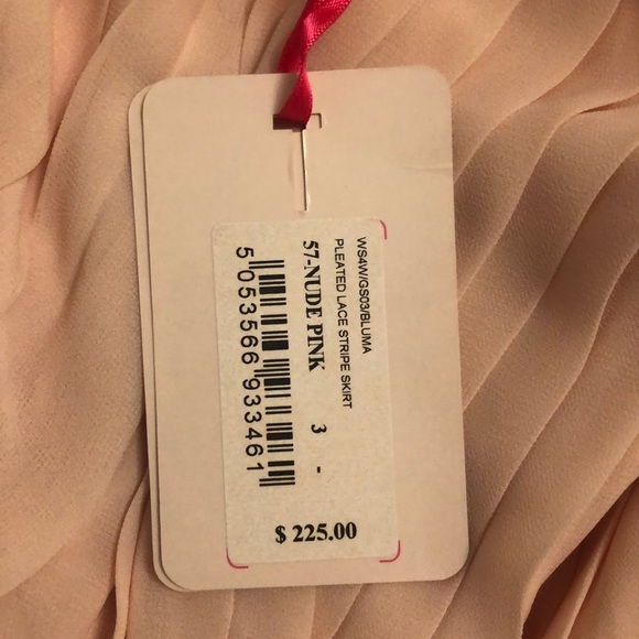 Ted Baker never worn pleated chiffon skirt - Picture 3 of 3